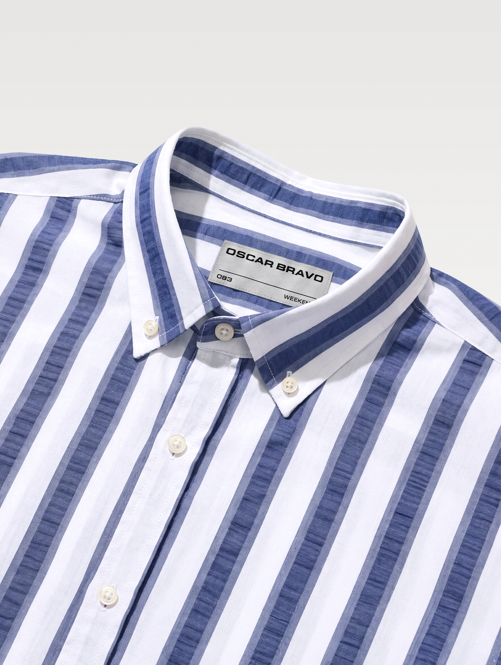 OB3 WEEKEND NAUTICAL SEERSUCKER | WOMEN (NAVY)