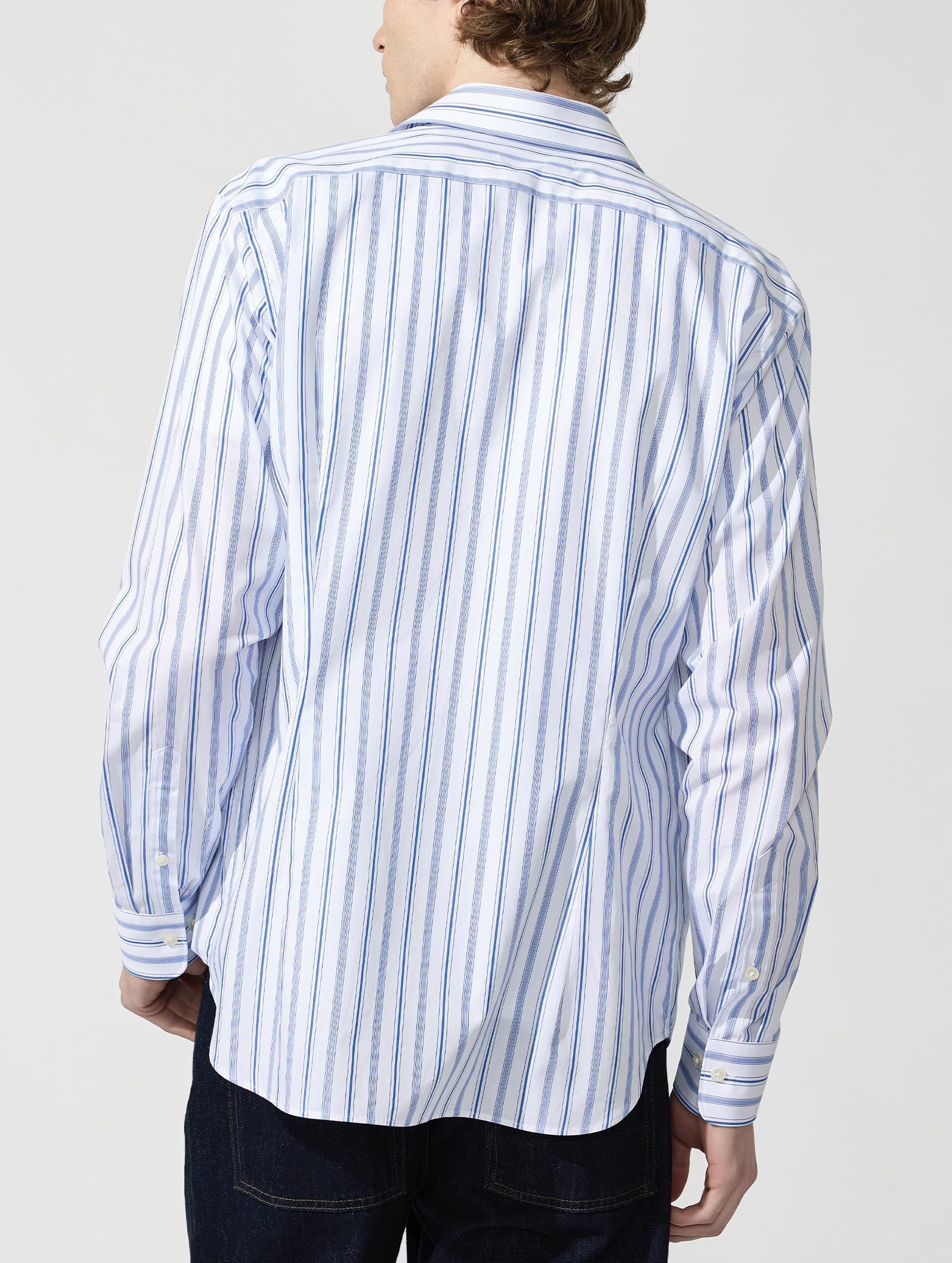OB1 OFFICE VARIGATED STRIPE | MEN (COBALT VARI STRIPE)