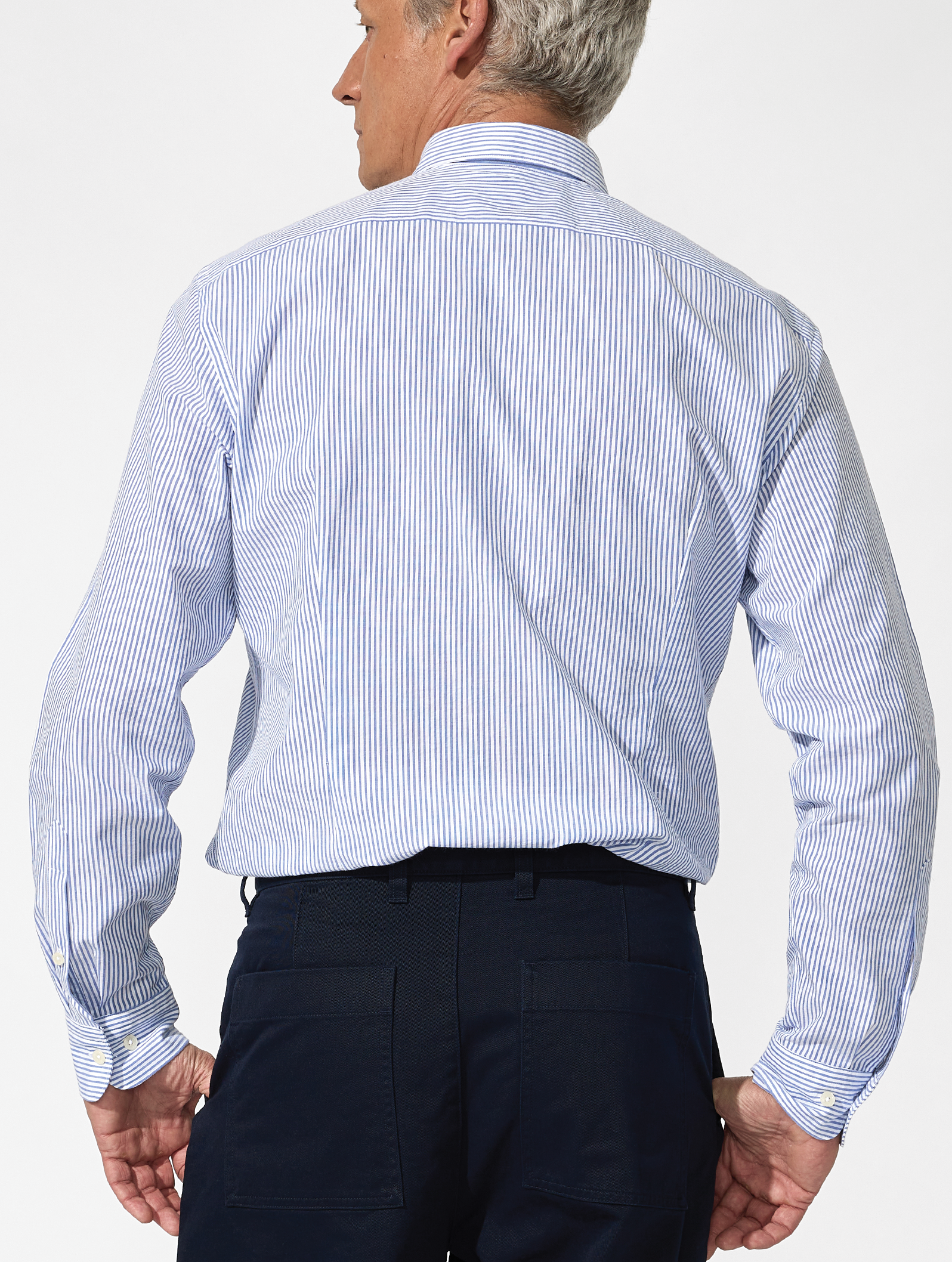 OB2 STUDIO SEERSUCKER BENGAL STRIPE | MEN (BLUE)