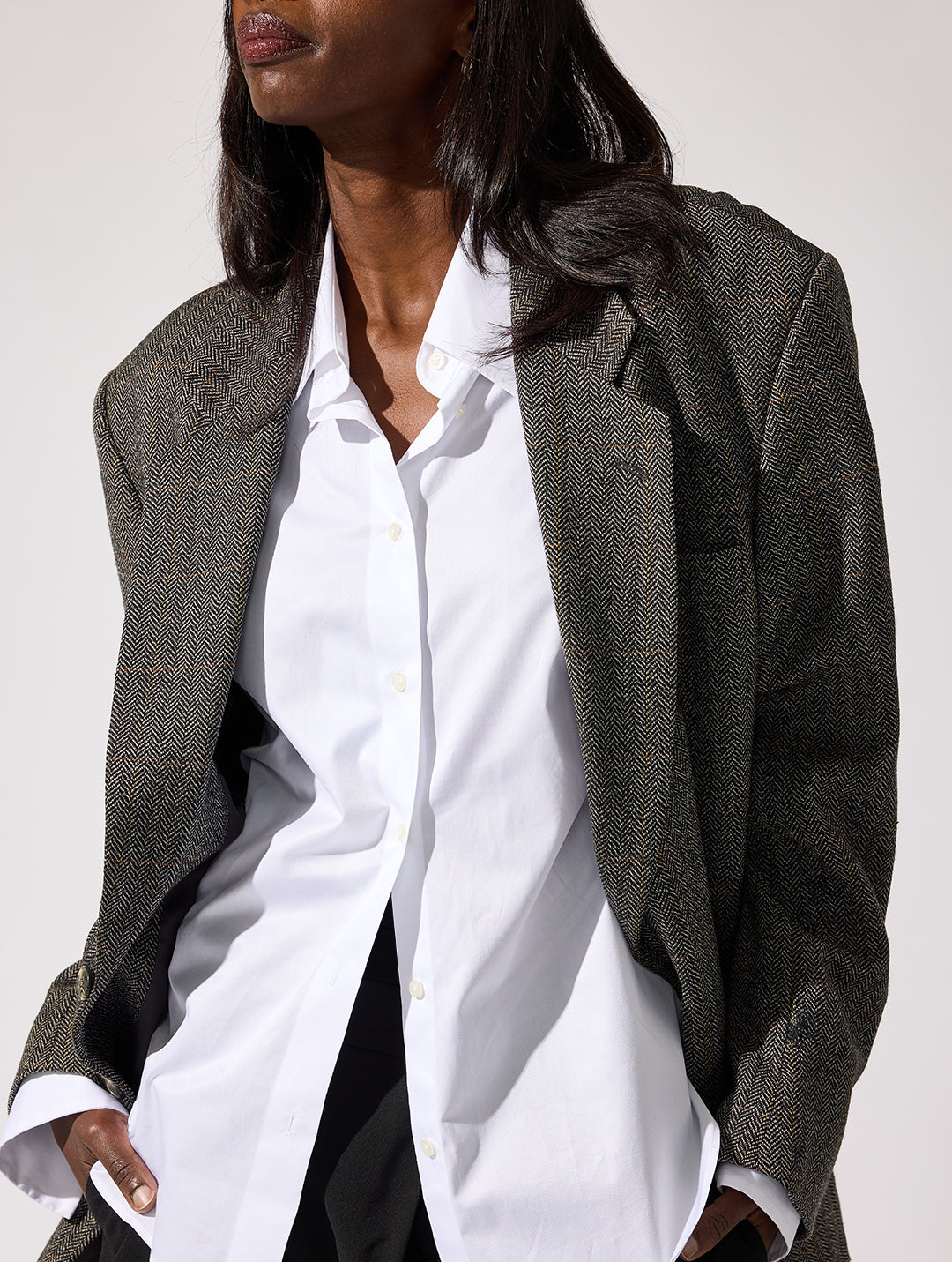 OB1 OFFICE CORE TWILL | WOMEN (WHITE)